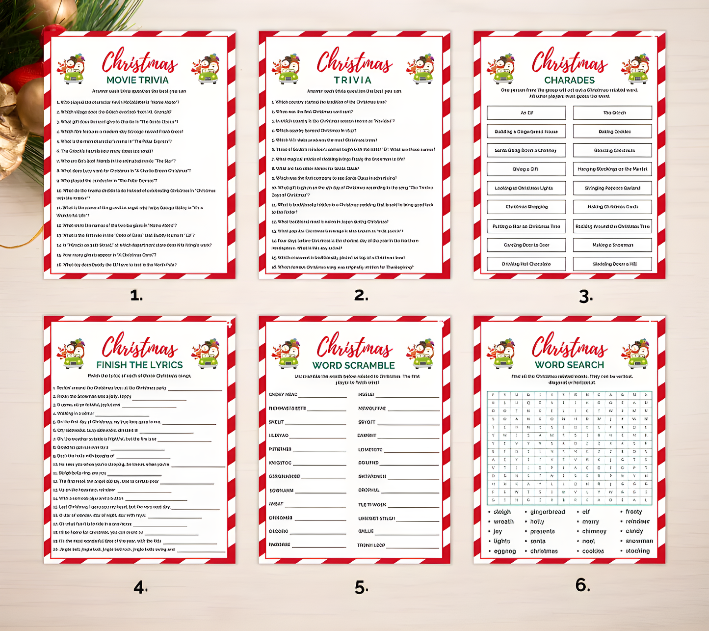 20 Christmas Family Games – FamilyPack™