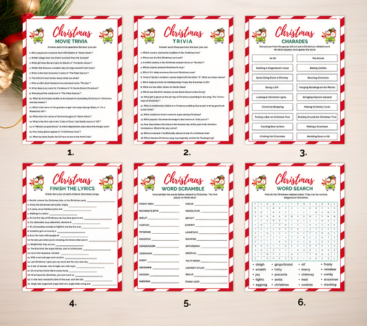 20 Christmas Family Games – FamilyPack™