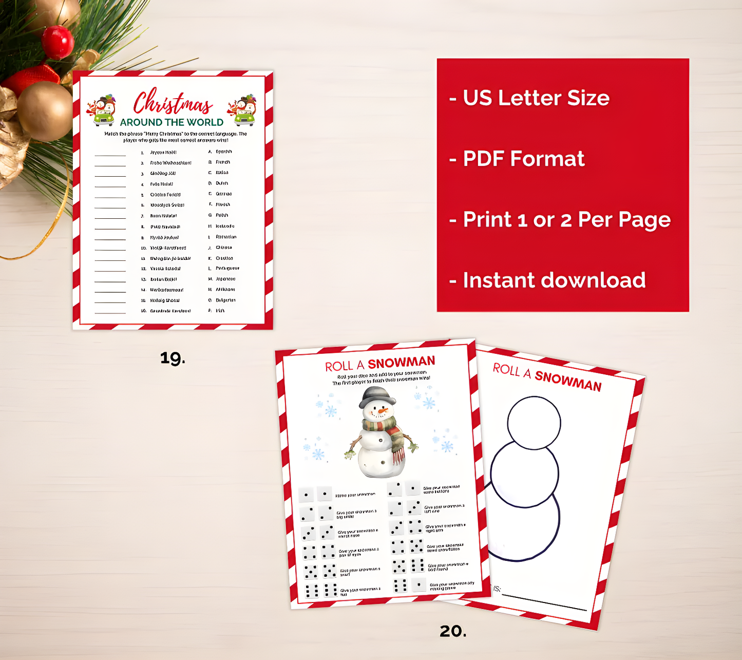 20 Christmas Family Games – FamilyPack™