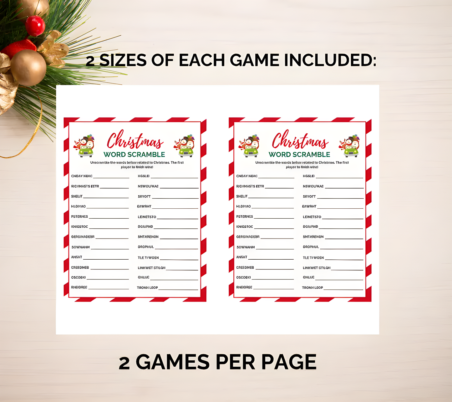 20 Christmas Family Games – FamilyPack™